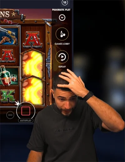 AyeZee celebrating a win on stream